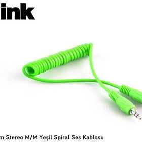 S-Link SL-SP4 Yeşil 1 m Stereo Ses Kablosu