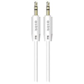 S-Link SL-SP70 1 m Beyaz 3.5 mm Stereo Ses Kablosu
