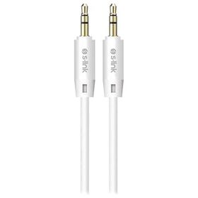 S-Link SL-SP70 1 m Beyaz 3.5 mm Stereo Ses Kablosu
