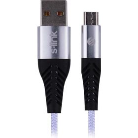 S-Link SL-STM55 Micro Usb 3A 1 M Hızlı Şarj Data ve Şarj Kablo
