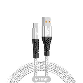 S-Link SL-STM55 Type-C 3A 1 M Hızlı Şarj Data ve Şarj Kablo