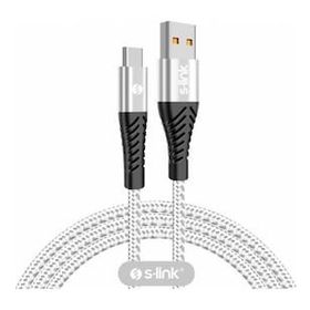 S-Link SL-STM55 Type-C 3A 1 M Hızlı Şarj Data ve Şarj Kablo