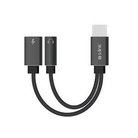 S-Link SL-TA45M Gri Metal Typec To 3.5 Jack Typec Çevirici