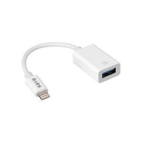 S-Link SL-TA74 Beyaz USB F to Lightning 10 cm Kablolu OTG Çevirici