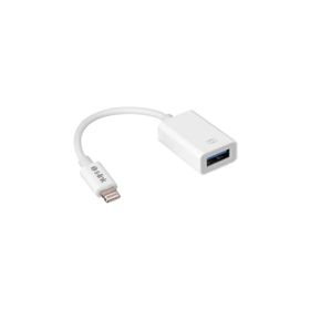 S-Link SL-TA74 Beyaz USB F to Lightning 10 cm Kablolu OTG Çevirici