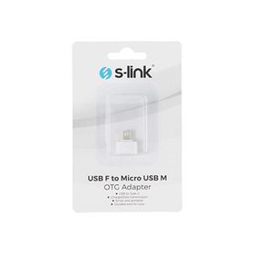 S-Link SL-TAOTG15 USB F to Micro USB M OTG Çevirici