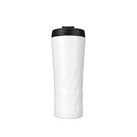 S-Link SL-TM1972B Mat Beyaz 500 ml İç 304 Dış 201 Paslanmaz Çelik Termos Kupa