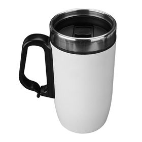 S-Link SL-TM1974D Mat Beyaz 240 ml İç 304 Dış 201 Paslanmaz Çelik Termos Kupa