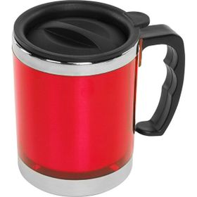 S-Link SL-TM1978 Kırmızı 330 ml İç 304 Dış 201 Paslanmaz Çelik Kupa
