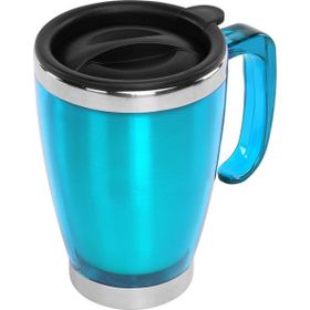 S-Link SL-TM1978 Turkuaz 330 ml İç 304 Dış 201 Paslanmaz Çelik Kupa