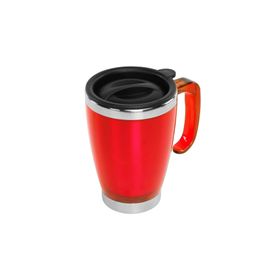 S-Link SL-TM1981 Kırmızı 415 ml İç 304 Dış 201 Paslanmaz Çelik Kupa