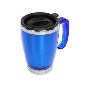 S-Link SL-TM1981 Lacivert 415 ml İç 304 Dış 201 Paslanmaz Çelik Kupa