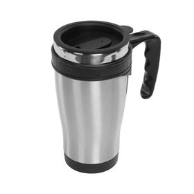 S-Link SL-TM1982 Gümüş 470 ml İç 304 Dış 201 Paslanmaz Çelik Kupa