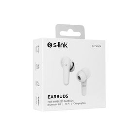 S-Link SL-TWS04 Beyaz Bluetooth Kulaklık