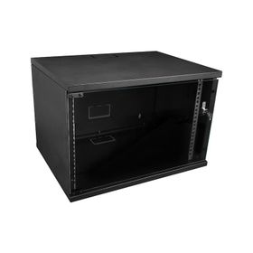 S-Link SL-U12 12U W 530 mm D 400 mm Siyah Yeni Nesil Soho Rack Kabin