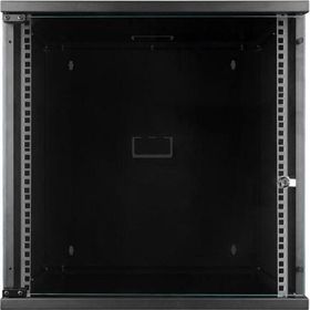 S-Link SL-U12 12U W 530 mm D 400 mm Siyah Yeni Nesil Soho Rack Kabin