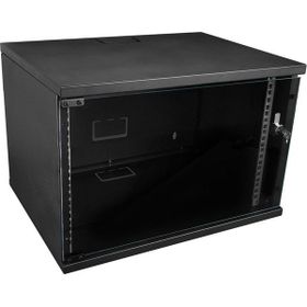 S-Link SL-U12 12U W 530 mm D 400 mm Siyah Yeni Nesil Soho Rack Kabin