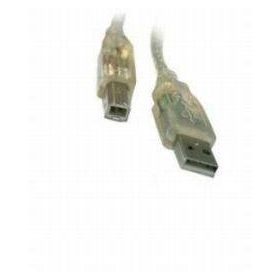 S-Link SL-U2003 3MT 2.0 USB Şeffaf Yazıcı Kablosu