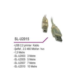 S-Link SL-U2007 7 Metre Yazıcı Kablosu