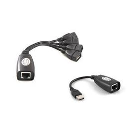 S-LINK SL-U57 RJ45 4 Port Usb Extender 50 m Uzatıcı