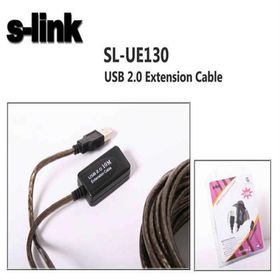 S-Link SL-UE130 Şeffaf 10 mt Uzatma Kablosu