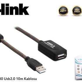 S-Link SL-UE130 Şeffaf 10 mt Uzatma Kablosu