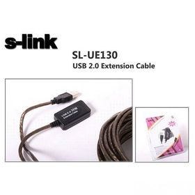 S-Link SL-UE130 Şeffaf 10 mt Uzatma Kablosu