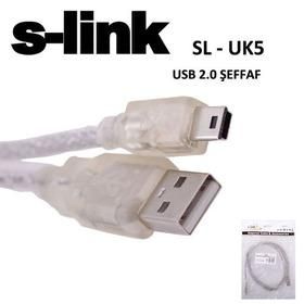 S-LINK SL-UK5 1.5 M USB 2.0 USB KABLOSU