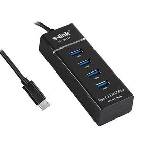 S-Link SL-USB-C63 USB 3.1 Type C to 4 Port USB 3.0 Çevirici Hub