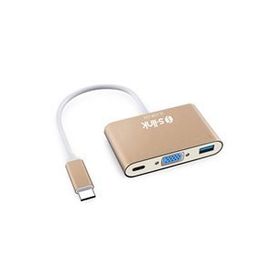 S-Link SL-USB-C66 Type-C To VGA+Usb3.0+Pd Kablo