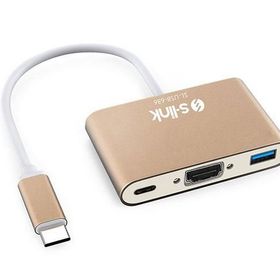 S-Link SL-USB-C68 Type-c To HDMI + USB 3.0 PD Çevirici