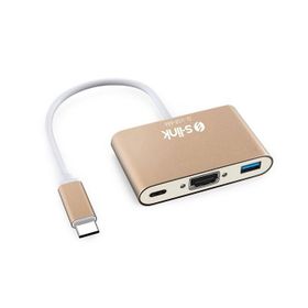 S-Link SL-USB-C68 Type-c To HDMI + USB 3.0 PD Çevirici