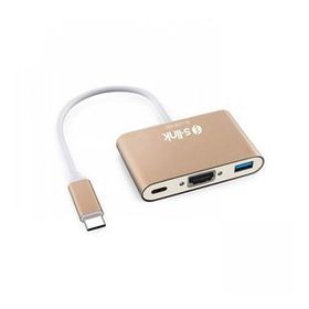 S-Link SL-USB-C68 Type-c To HDMI + USB 3.0 PD Çevirici