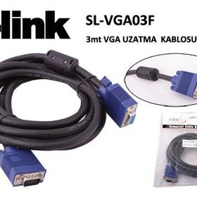 S-Link SL-Vga03F 3 Mt Vga Kablo