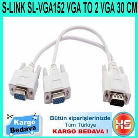 S-Link SL-VGA152 Vga-2 Projektör Kablosu