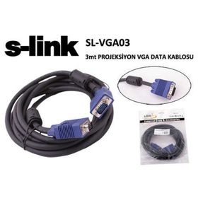 S-Link SL-Vga17 3 Mt 15 P M/M Vga Kablo