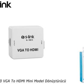 S-Link SL-VHC10 VGA To HDMI Çevirici