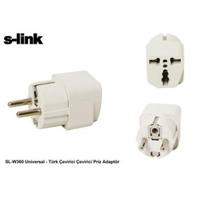 S-Link SL-W360 Priz Adaptör