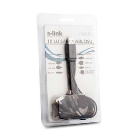 S-Link SLX-10C USB 10'lu Şarj Aleti