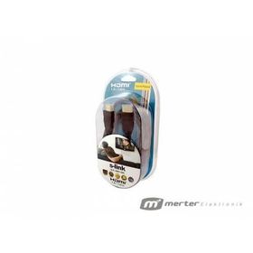 S-Link SLX-280 1.5 Mt Gold Kılıflı HDMI Kablo