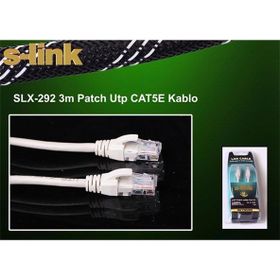 S-Link SLX-292 Gri Cat-5E Utp Patch Kablo