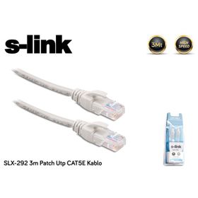 S-Link SLX-292 Gri Cat-5E Utp Patch Kablo