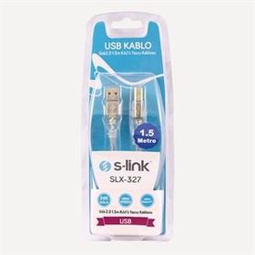 S-LINK SLX-327 1.5 MT USB 2.0 YAZICI KABLOSU
