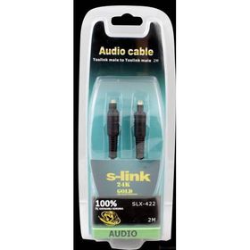 S-LINK SLX-422 DİGİTAL 2 MT OPTİK SES KABLOSU