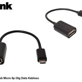 S-LINK SLX-425 USB TO MİCRO 0.1 MT OTG BAĞLANTI KABLOSU