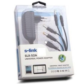 S-Link SLX-52A 5 Volt 2 Amper Çok Uçlu Tablet PC Adaptörü