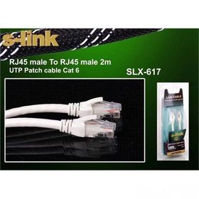 S-link SLX-617 2m Utp Patch CAT6 Kablo