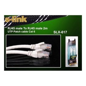 S-link SLX-617 2m Utp Patch CAT6 Kablo