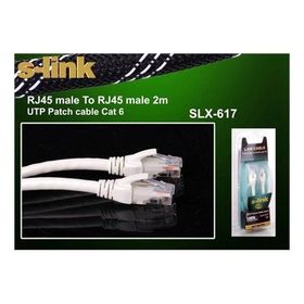 S-link SLX-617 2m Utp Patch CAT6 Kablo