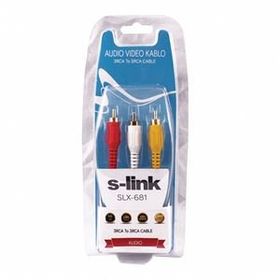 S-LINK SLX-681 1.5 MT 3RCA/3RCA KABLO